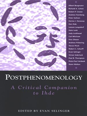 cover image of Postphenomenology